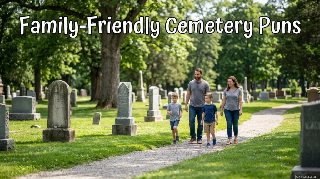 Family-Friendly Cemetery Puns