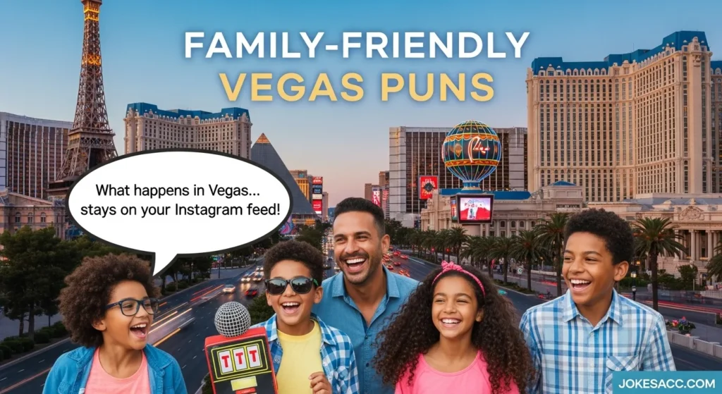 Family-Friendly Vegas Puns