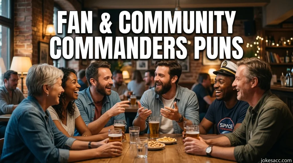 Fan & Community Commanders Puns