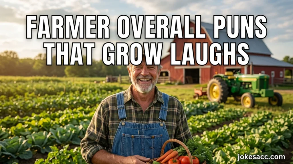 Farmer Overall Puns That Grow Laughs