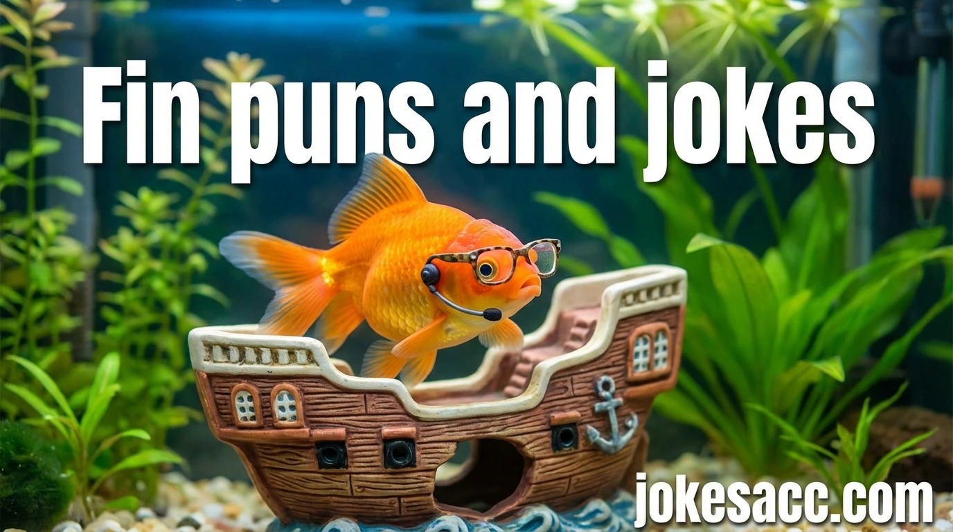 Fin puns and jokes
