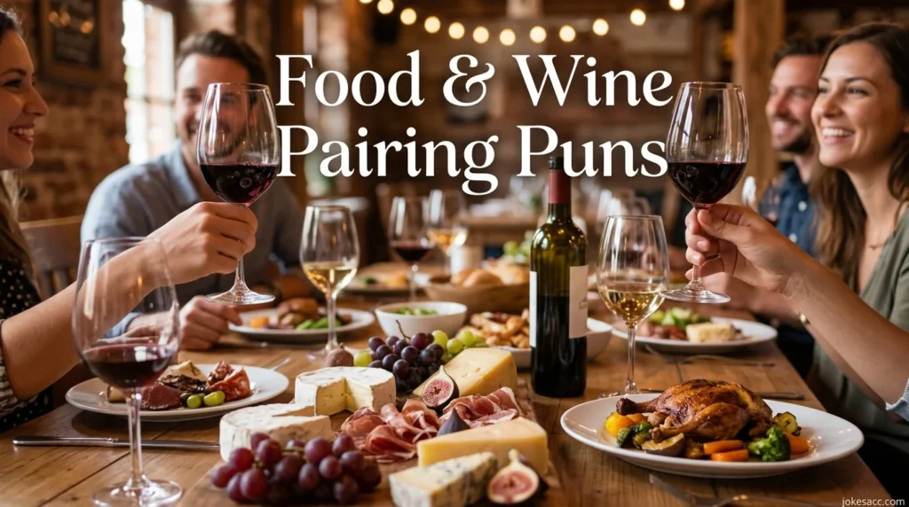 Food & Wine Pairing Puns