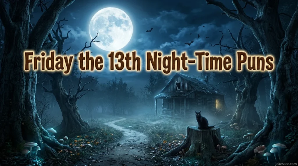 Friday the 13th Night-Time Puns