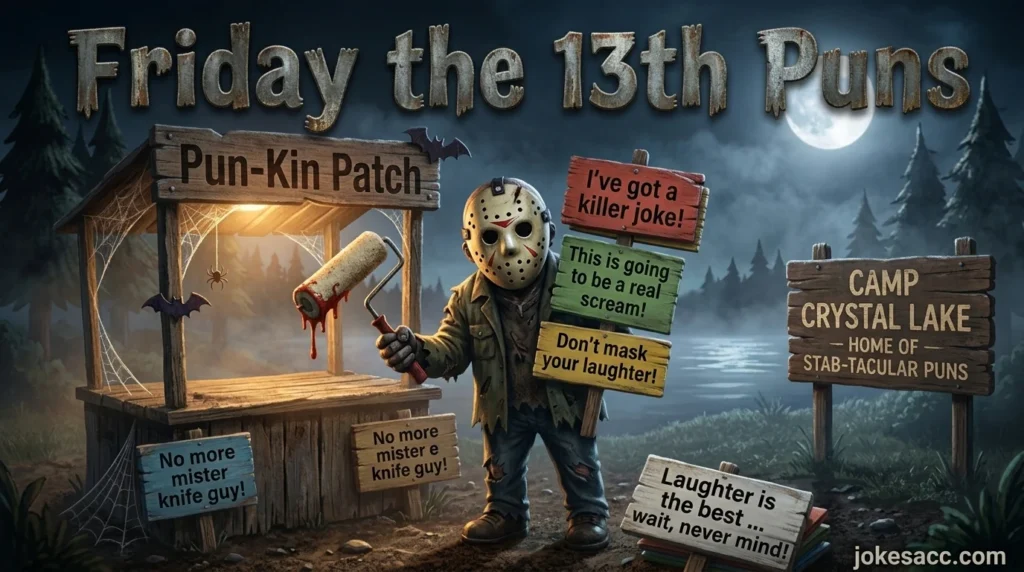 405+ Friday the 13th Puns 2026