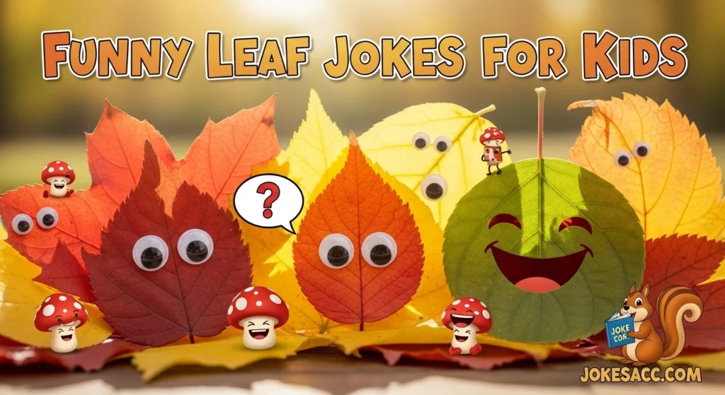 Funny Leaf Jokes for Kids