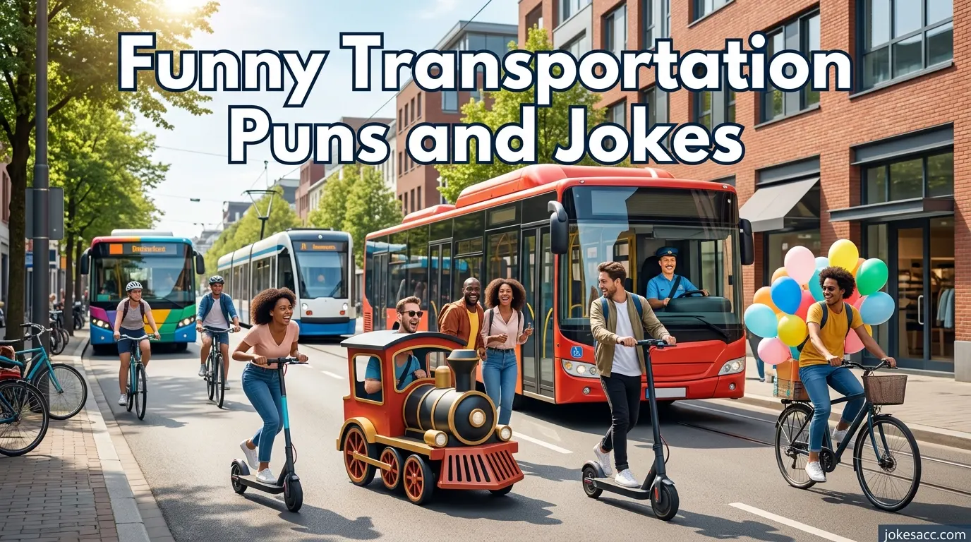 Funny Transportation Puns and Jokes