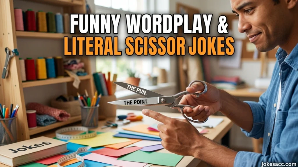Funny Wordplay & Literal Scissor Jokes