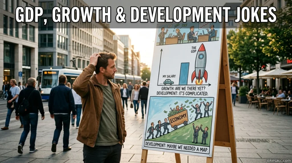 GDP, Growth & Development Jokes
