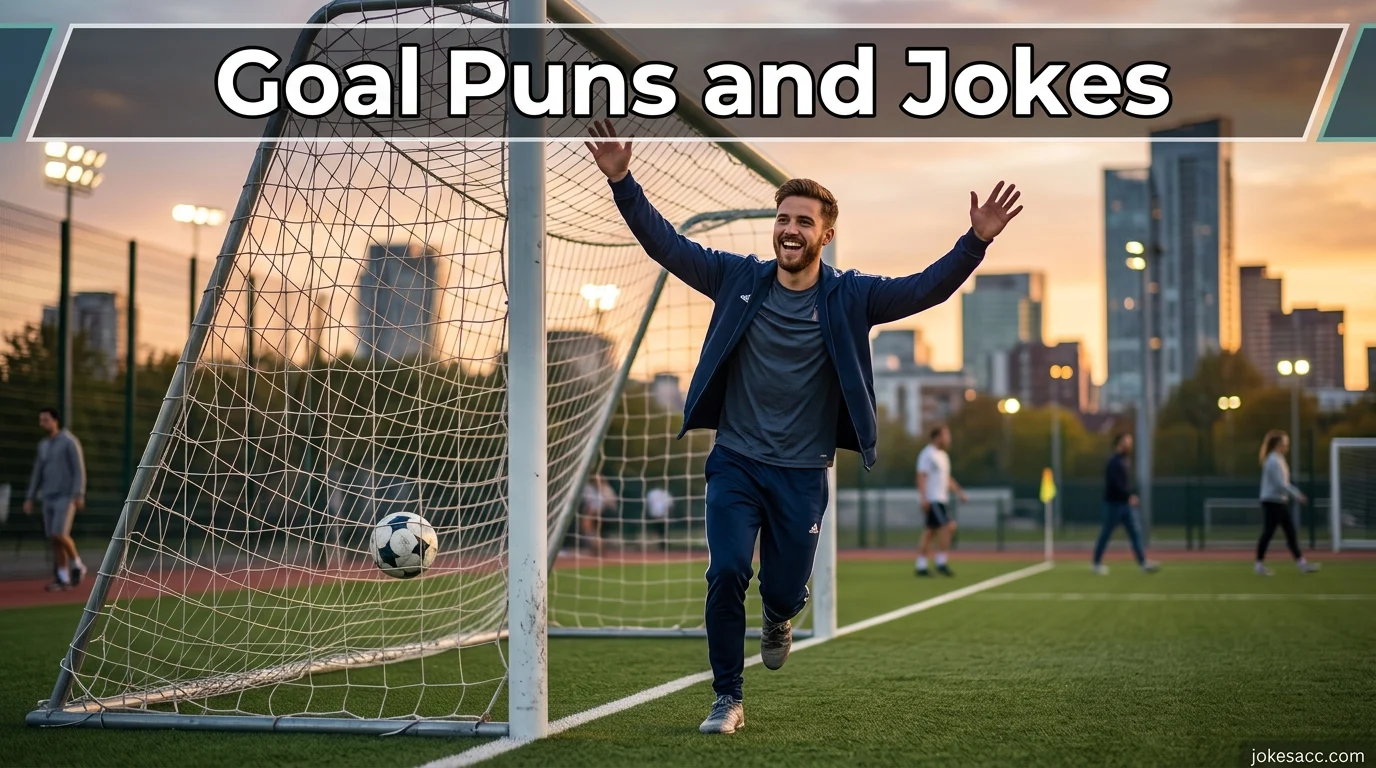 Goal Puns and Jokes