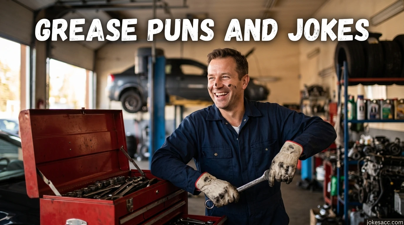 Grease Puns and Jokes