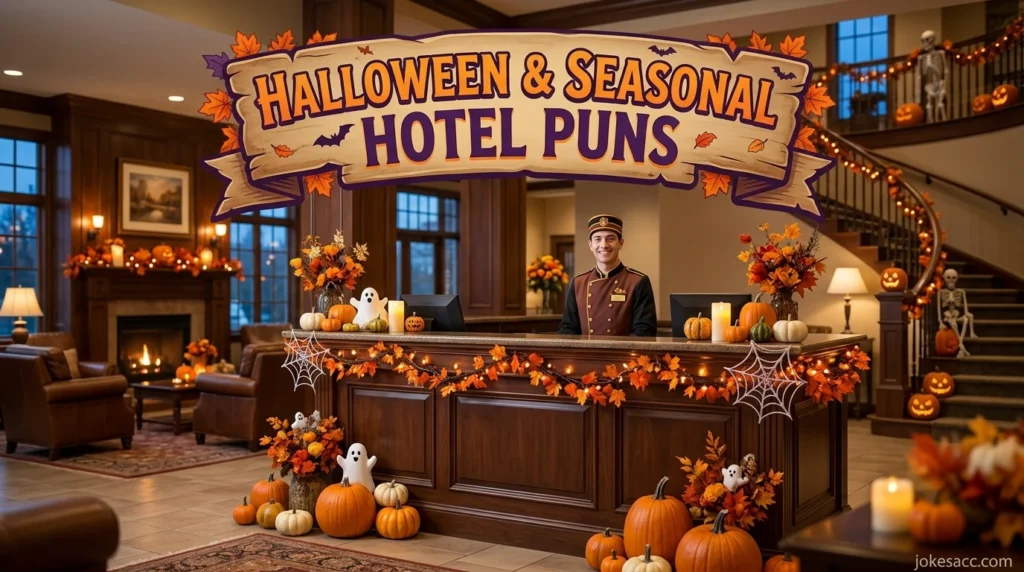 Halloween & Seasonal Hotel Puns