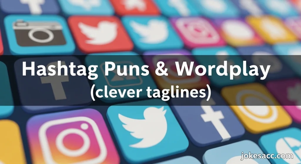 Hashtag Puns & Wordplay (clever taglines)