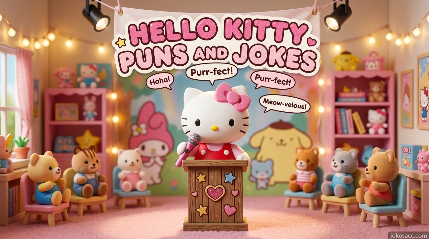 Hello Kitty Puns and Jokes
