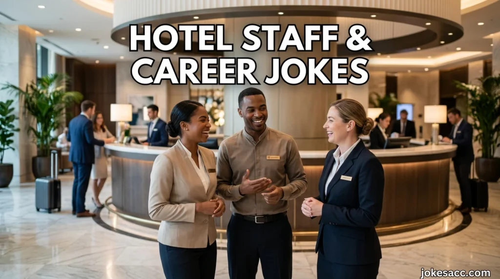 Hotel Staff & Career Jokes