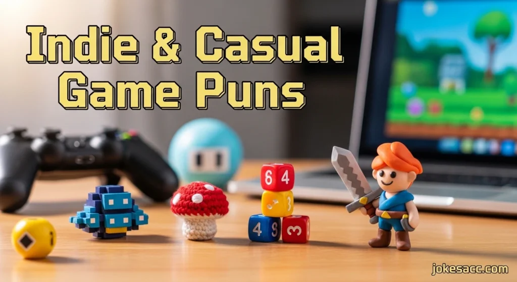 Indie & Casual Game Puns