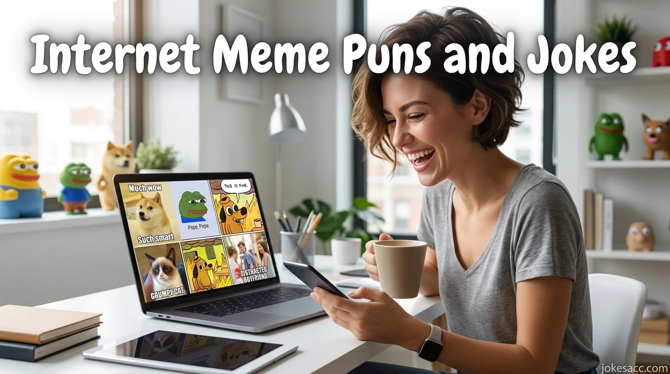 Internet Meme Puns and Jokes