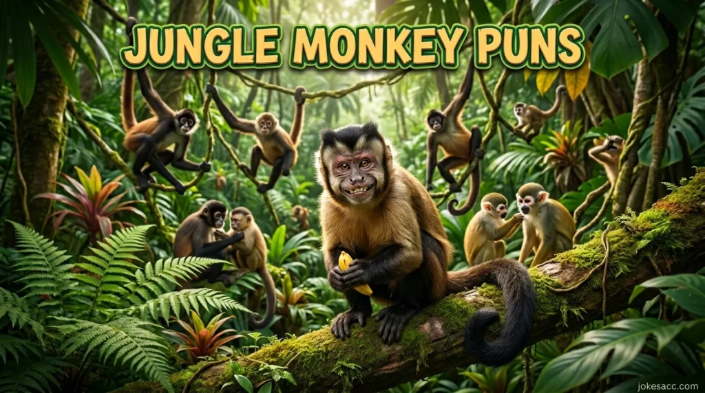 Jungle Monkey Puns