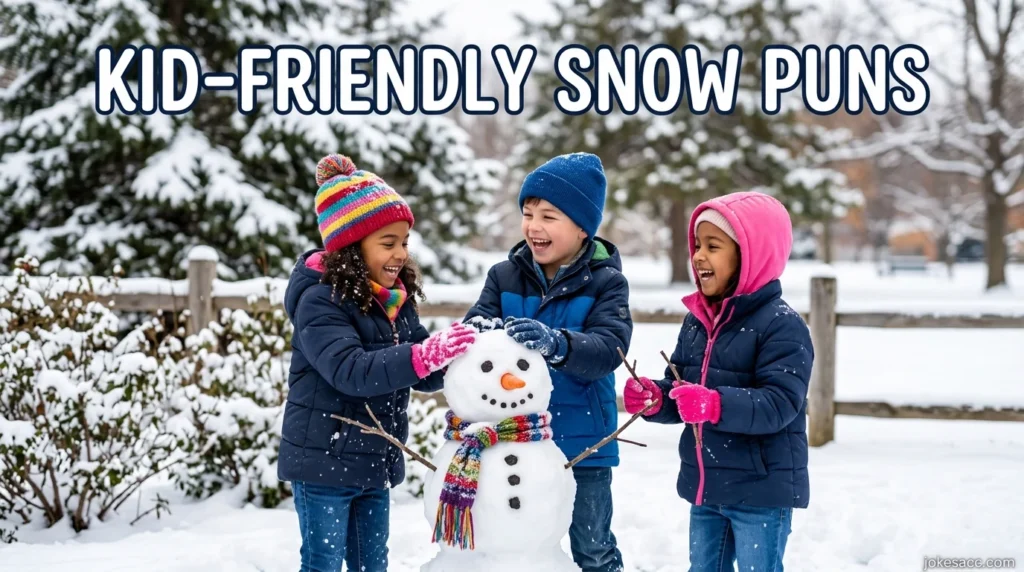 Kid-Friendly Snow Puns