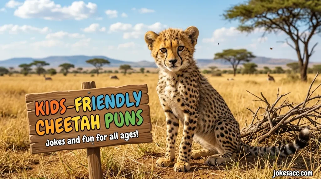 Kids-Friendly Cheetah Puns