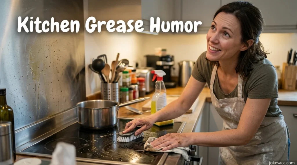 Kitchen Grease Humor
