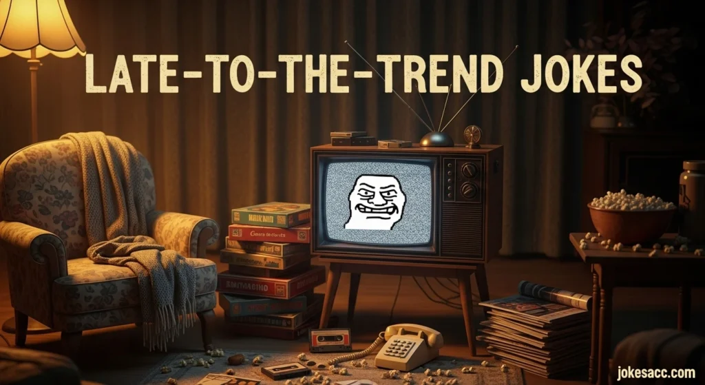 Late-to-the-Trend Jokes