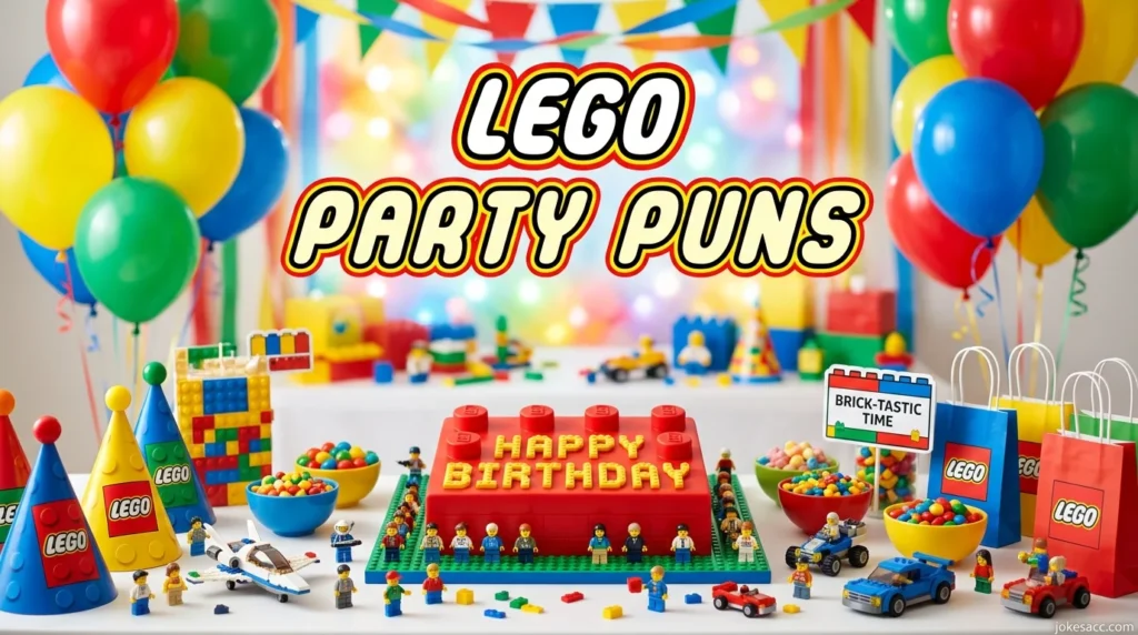 LEGO Party Puns