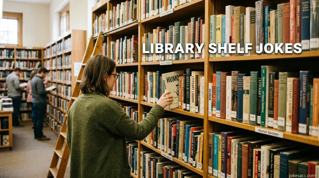 Library Shelf Jokes