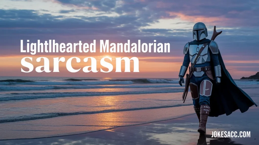 Lighthearted Mandalorian Sarcasm