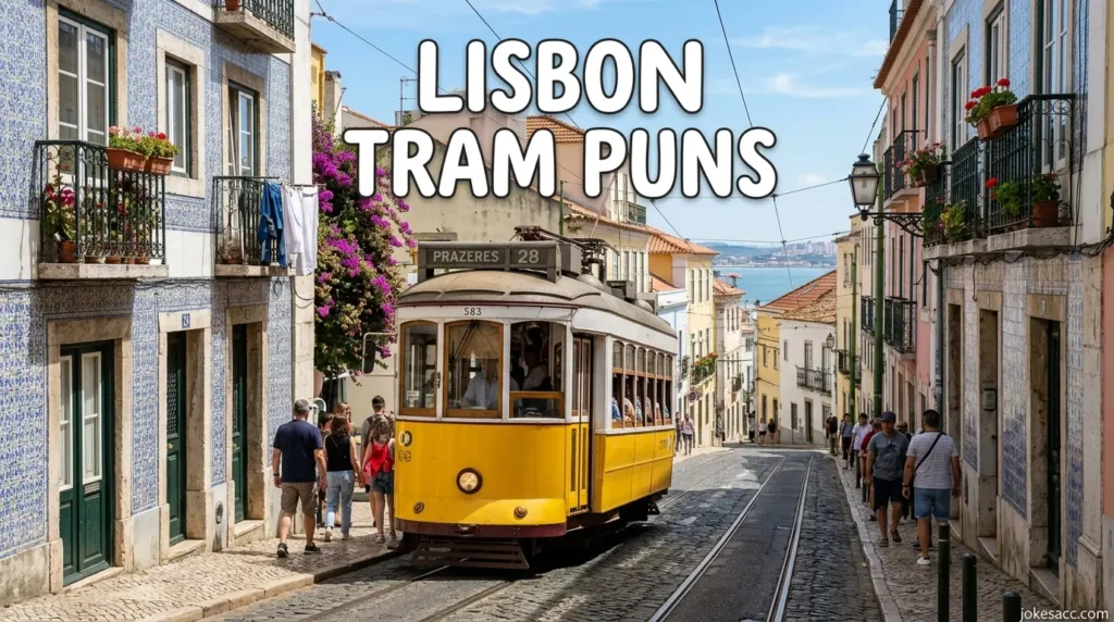 Lisbon Tram Puns