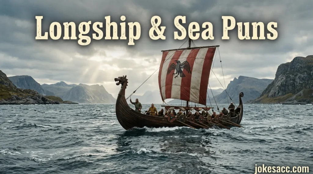 Longship & Sea Puns