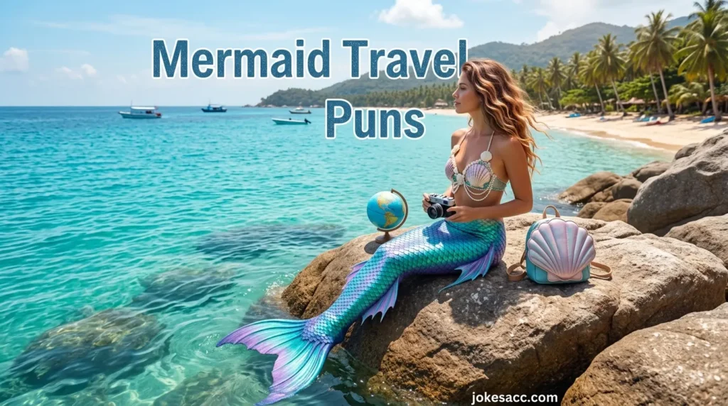 Mermaid Travel Puns