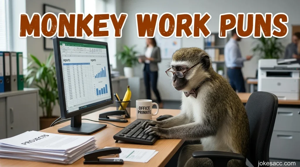 Monkey Work Puns