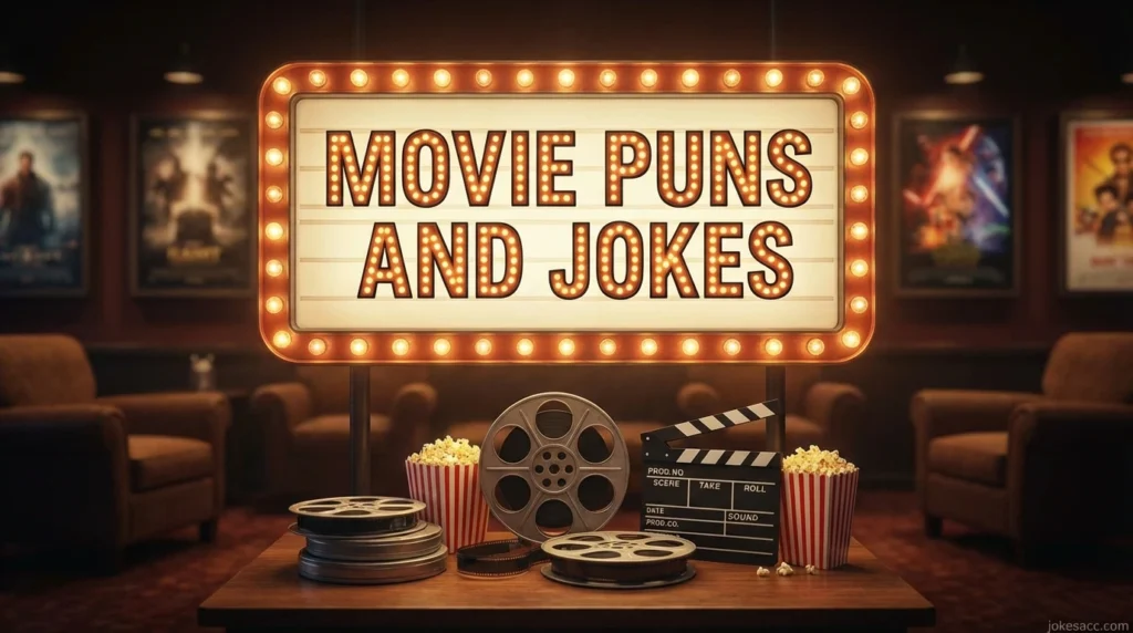 274+ Movie Puns and Jokes 2026
