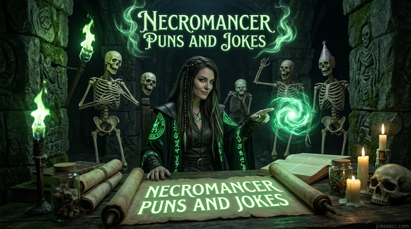 Necromancer Puns and Jokes
