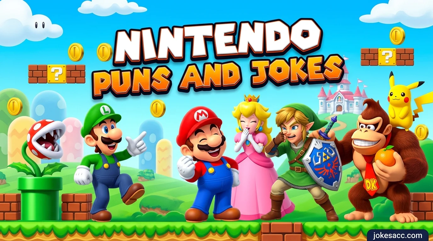 Nintendo Puns and Jokes