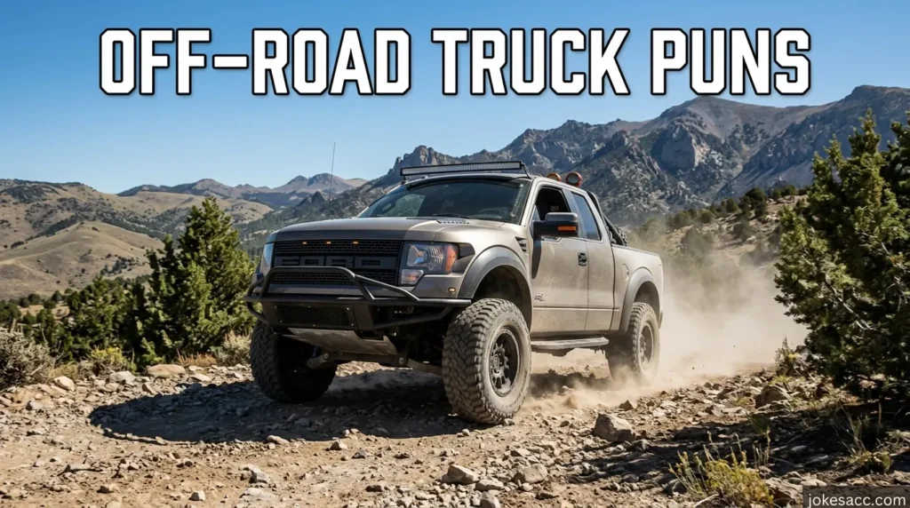 Off-Road Truck Puns