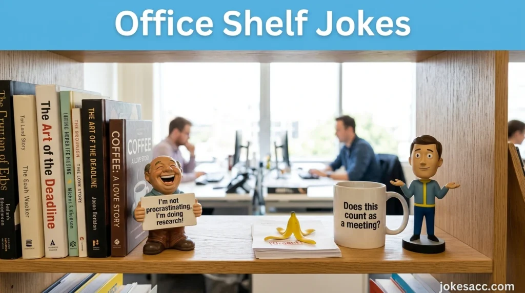 Office Shelf Jokes