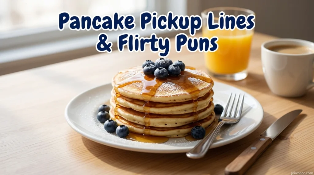 Pancake Pickup Lines & Flirty Puns