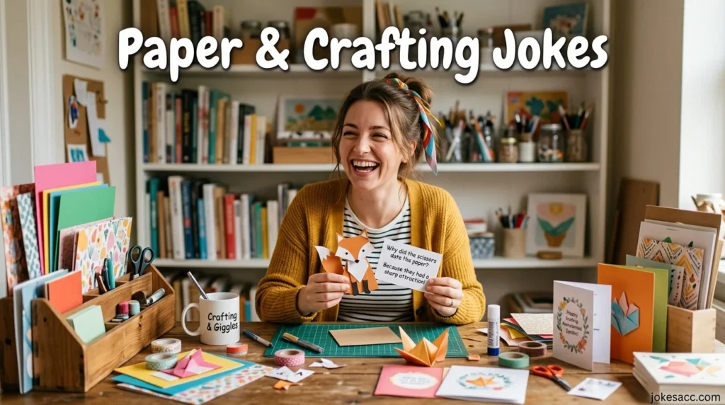 Paper & Crafting Jokes