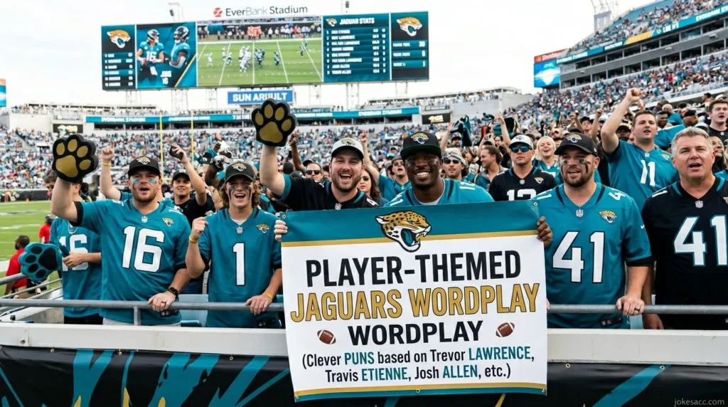 Player-Themed Jaguars Wordplay 