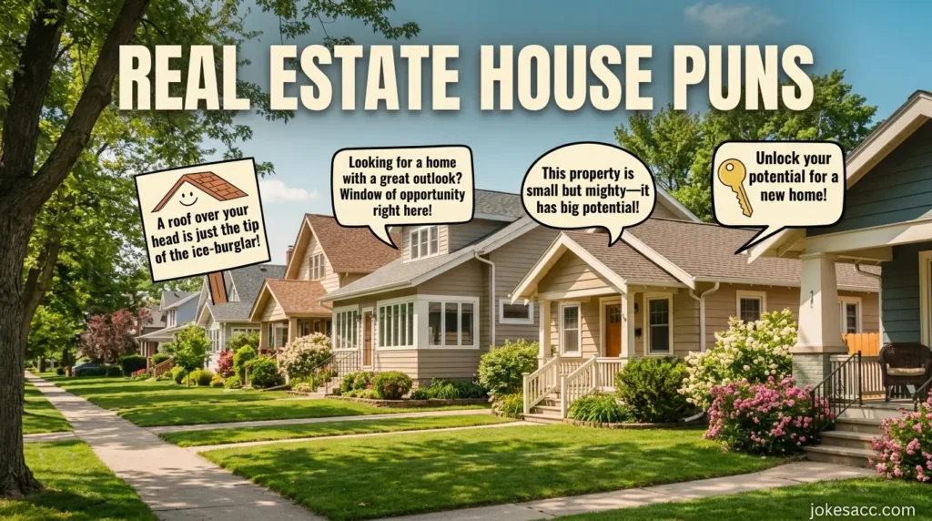 Real Estate House Puns