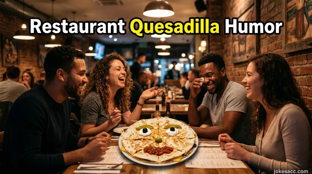 Restaurant Quesadilla Humor