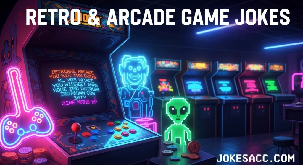 Retro & Arcade Game Jokes