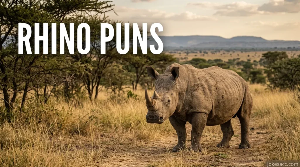 597+ Rhino puns 2026