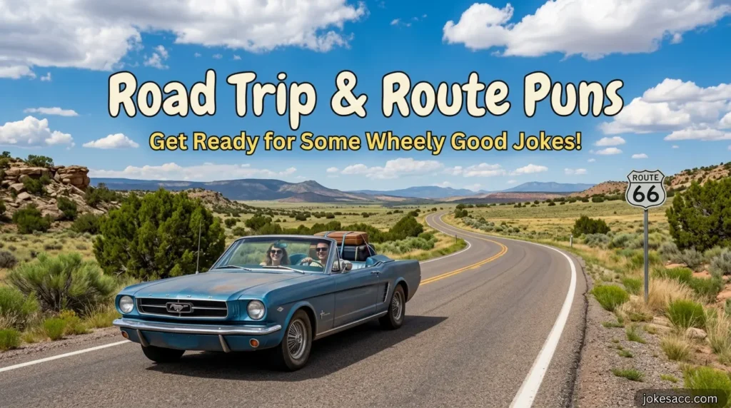 Road Trip & Route Puns
