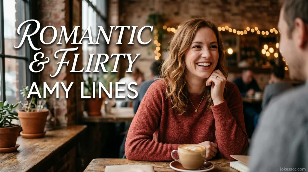 Romantic & flirty Amy lines