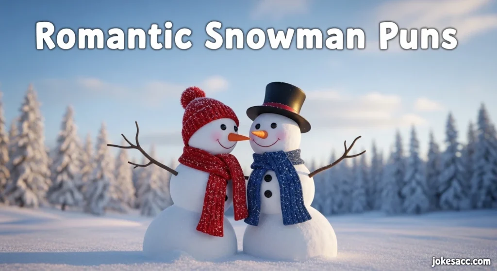 Romantic Snowman Puns
