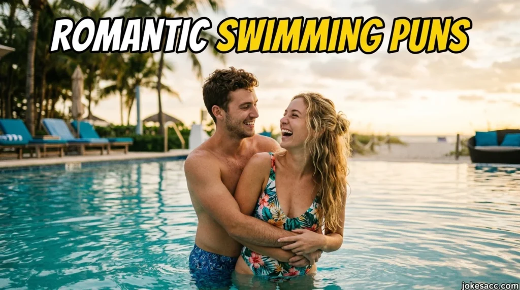 Romantic Swimming Puns