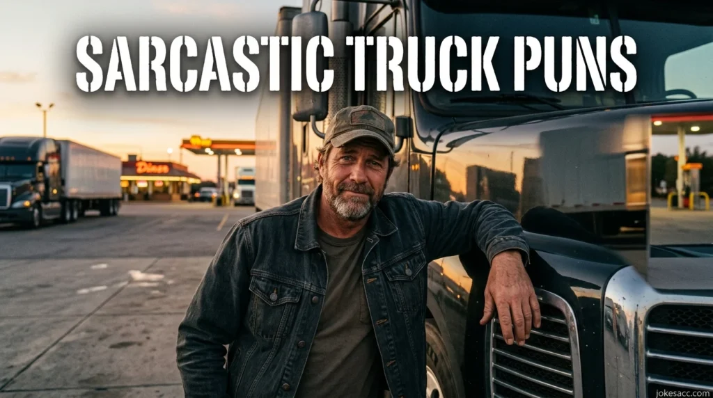 Sarcastic Truck Puns