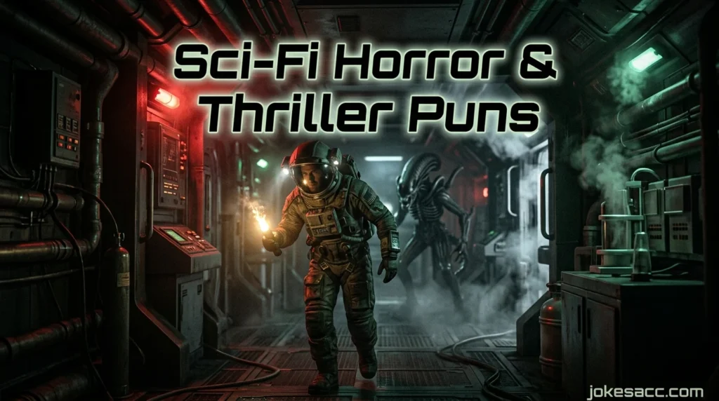 Sci-Fi Horror & Thriller Puns